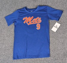 New York Mets Boys T-Shirt Blue Size L 10-14 Nimmo 9