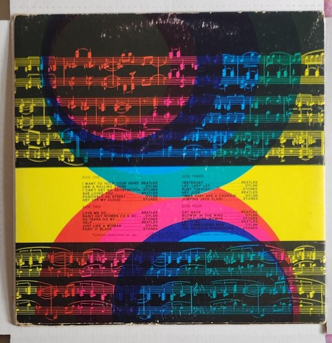RARE VG++ Dylan-Beatles-Stones LP Compilation 1974 U 4089 - Picture 2 of 6