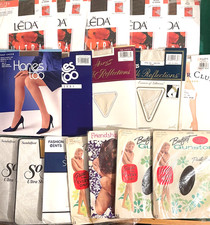 MIXED LOT OF 16 ASSORTED PANTYHOSE IN VARIOUS COLORS-1 Pkg Stockings