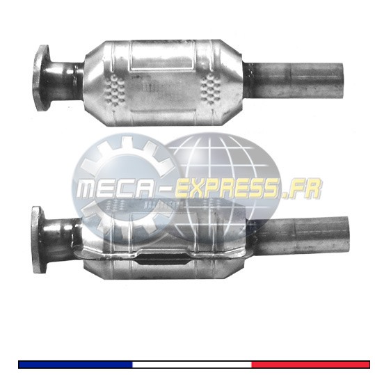 Catalyseur essence pour Fiat Marea 1.6 de 1996 à 1999 référence E0257 en acier inoxydable