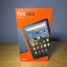 Amazon Fire HD 8 10th Gen 64GB Wi-Fi Tablet - Twilight Blue Open Box