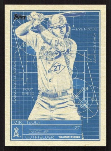 2024 Topps Mike Trout Superstar Blueprint #SB-2 Card