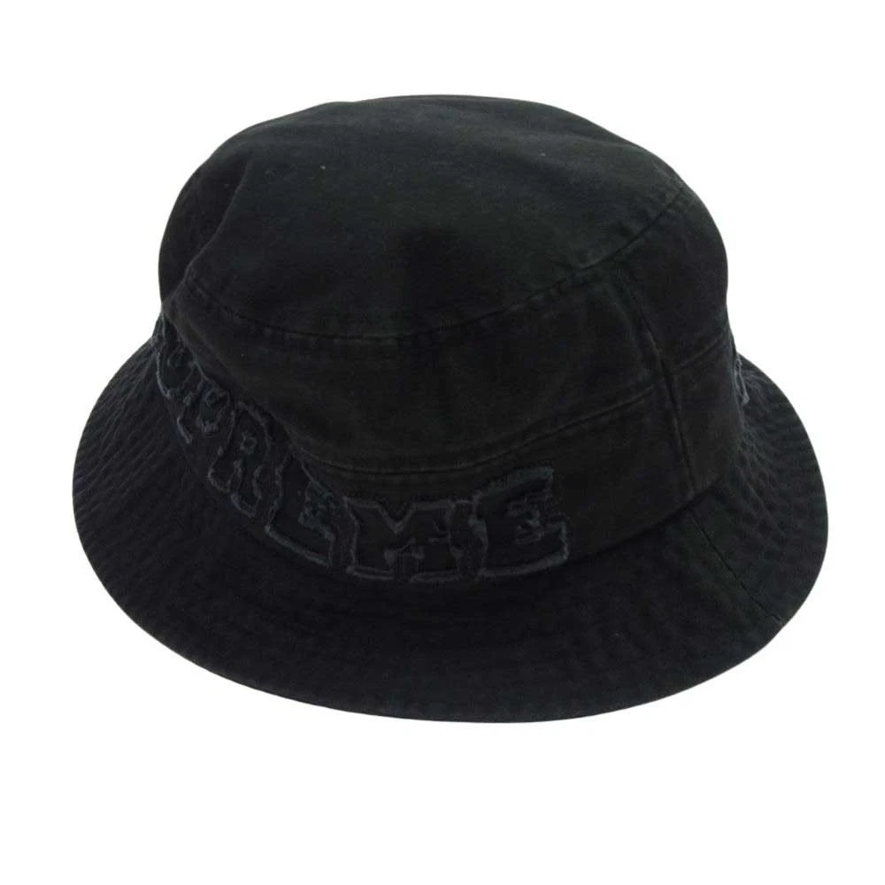 Casquette Supreme 22SS découpe concasseur découpe concasseur seau chapeau noir