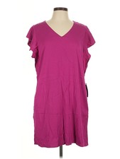 NWT Liverpool Los Angeles Women Red Casual Dress L