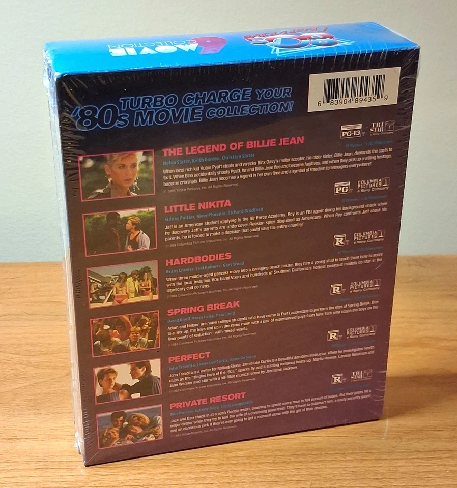 80s Overdrive: 6 Movie Collection Blu-ray New Sealed OOP  Foto 2 de 3