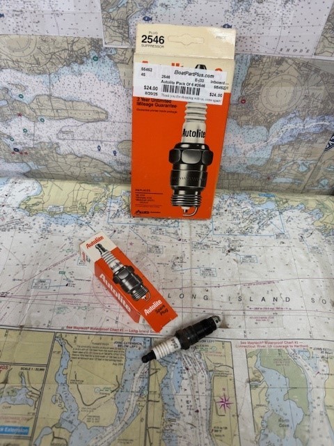 Autolite pack of 6 #2546 Spark Plug.