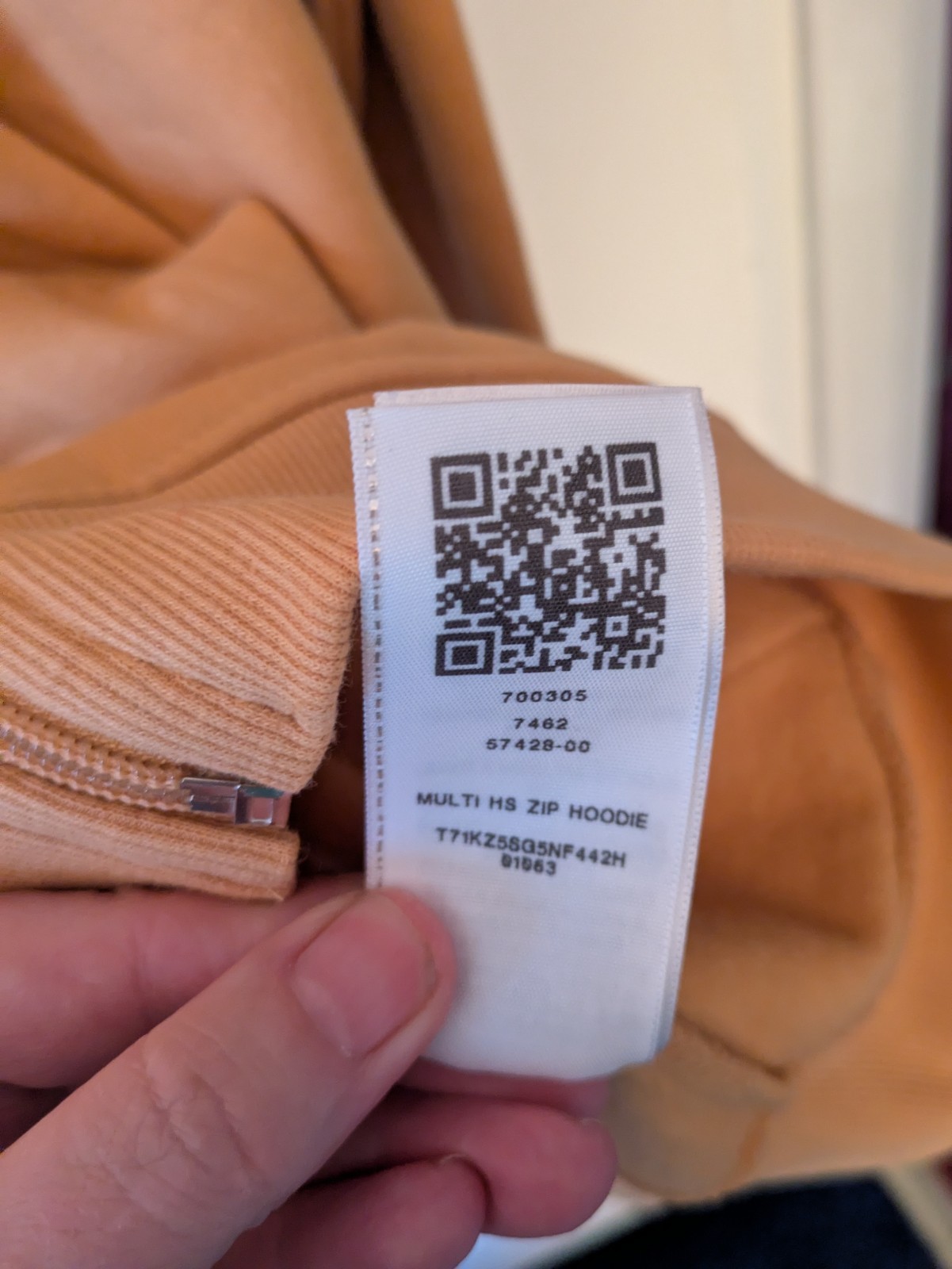 True Religion Men L Embroider Logo Full-Zip Lined Hoodie Jacket Yellow/Gold NWT thumbnail 11