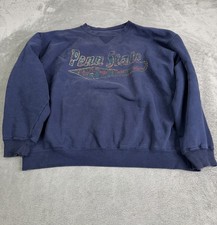 Vintage 90s Penn State Nittany Lions Sweatshirt Men s Size Large Blue