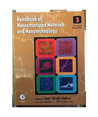 Handbook of nanostructured materials and nanotechnology