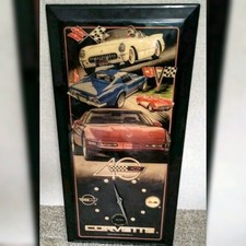 Corvette 40th Anniversary Limited Edition Clock 007764 Of 15000 Rare