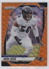 2024 Panini Prizm Rookies Orange Wave Prizm 14/60 Adisa Isaac #302 1o92