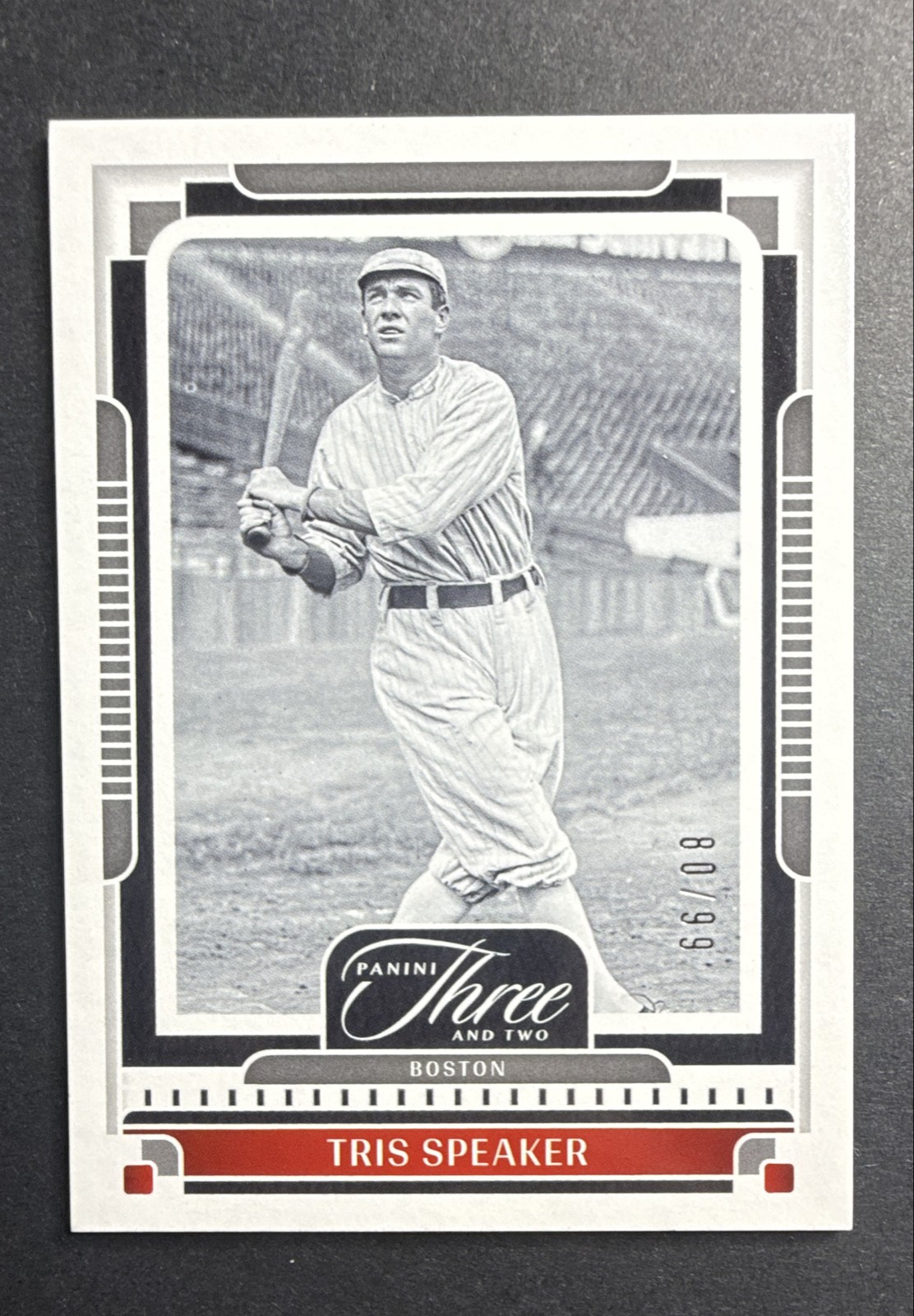 2025 Panini Three and Two - Tris Speaker, Tris Speaker #116 /99