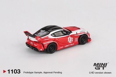 Mini GT 1:64 LB WORKS Toyota GR Supra Red #1103 | eBay