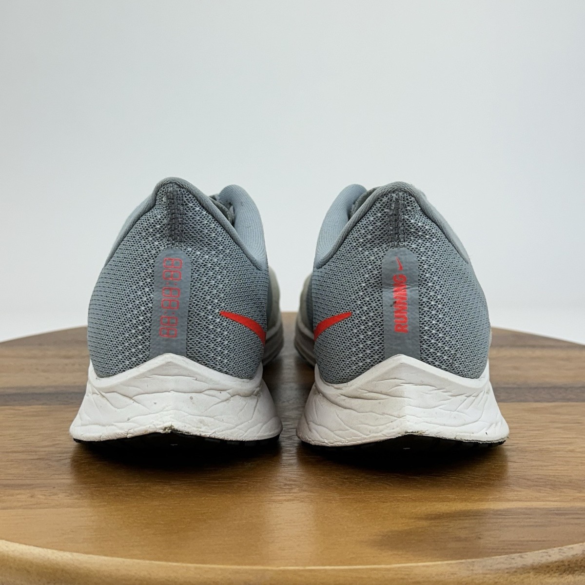 Mens Nike Zoom Rival Fly Pure Platinum Bright Crimson Sneakers Shoes Size 11.5 D Nike Zoom Rival Fly Pure Platinum Crimson for Sale  main image 3