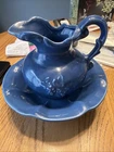 mccoy pottery pitcher and bowl
