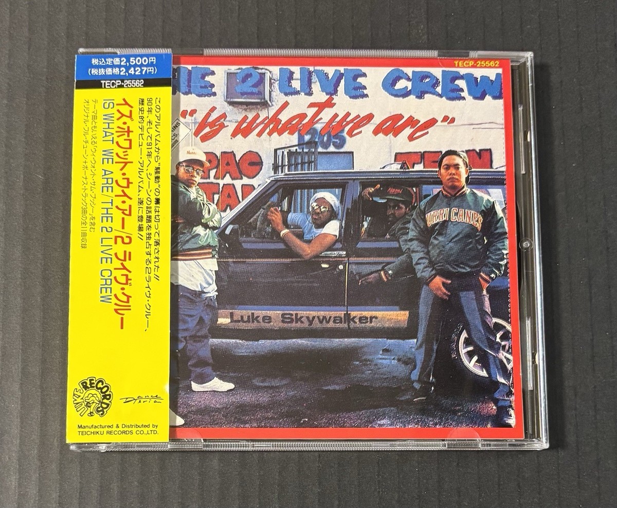 The 2 Live Crew 2 Live Is What We Are 1990 Japan CD OBI 3 Bonus
