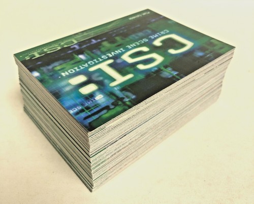 2003 CSI Complete Trading Card Set 1-100 Series 1 Strictly Ink - Picture 4 of 5