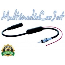 Amplificatore Antenna Radio Autoradio Auto Gain FM 8 dB - AM 12 dB 23cm 