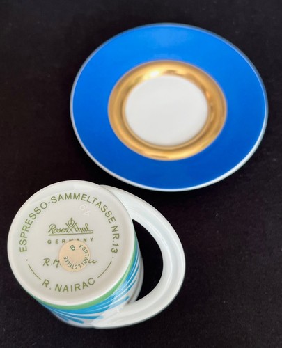ROSENTHAL Sammeltasse Nr.13 mit Gold unbenutzt Studio-Linie Espressotasse - Bild 3 von 5