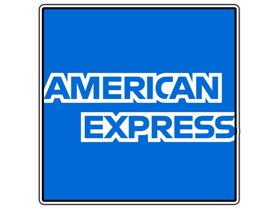 American Express Logo #1 Sticker Waterproof Vinyl Decal Die-Cut Laptop Car