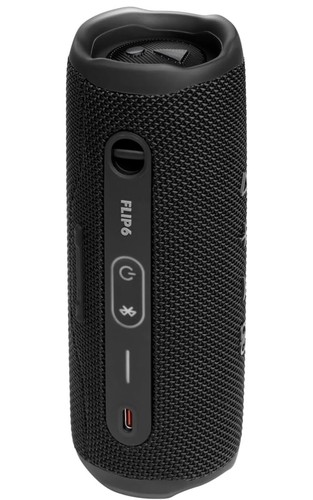 JBL Flip 6 Portable Waterproof Bluetooth Speaker - Black - Picture 2 of 3