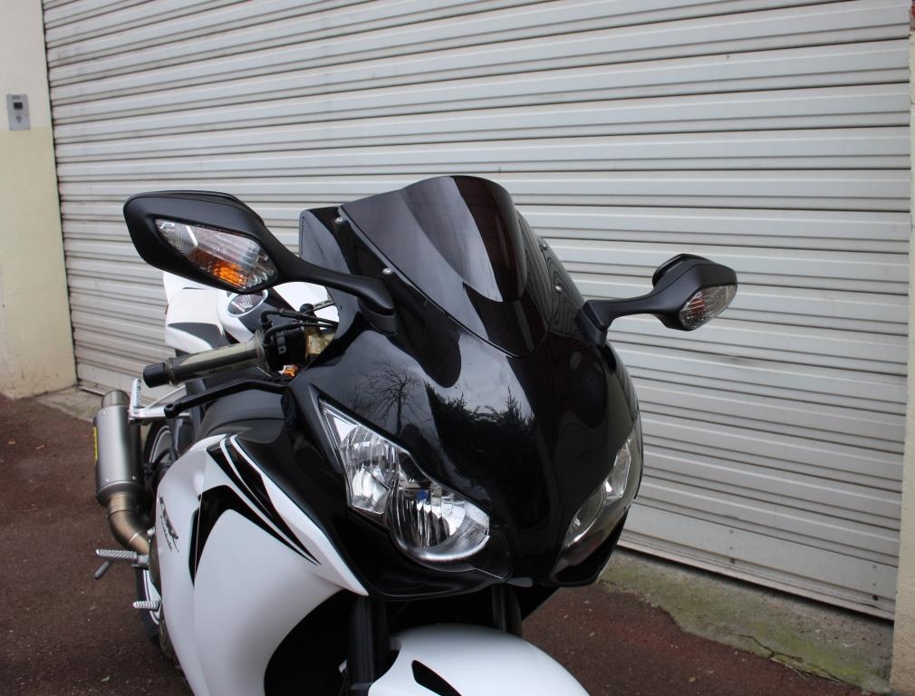 Bulle racing CBR 1000 noire écran moto sport 2008 2009 2010 2011