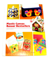 The Needlecraft Shop Plastic Canvas Bazaar Bestsellers Spiral Bound Pattern Book
