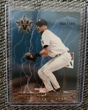 2000 Pacific Vanguard High Voltage Gold /199 Derek Jeter #26 HOF
