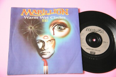 Marillion 7'' Warm Wet Circles Remix 7'' EX