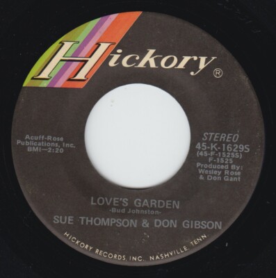 Them 恋のクイーンズ・ガーデン 7インチ EP Sue Thompson &Don Gibson 7