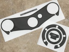 Carbon Fibre Effect Yoke & Fller Cap Cover to fit Yamaha YZF R1 4C8 2007 - 2008