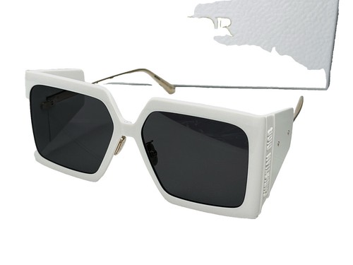 🔥 Chic Christian Dior Overshine2 (White/Purple) Sunglasses (OOBVD