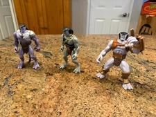 Vintage 1995 Kenner 3 Disney Gargoyles Action Figures Without Wings