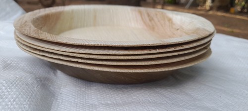 100% Natural Eco friendly Arecanut leaf plates (pack of 15, microwave safe) - 第 2/5 張圖片
