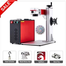 Preenex™ JPT Mopa Fiber Laser Marker Engraver Marking Machine with Accessories