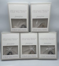 Lot of 5 FASHION FORMS WOMEN'S STRAP SOLUTIONS 3PK NEW IN BOX 3 Colors