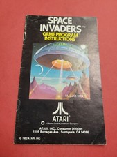 Space Invaders Atari 2600 Manual Only