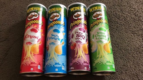 Pringles Original, Crema Agria y Cebolla, Barbacoa Texas, Sal y Venigar Nuevo Sabor 2 piezas - Imagen 6 de 12