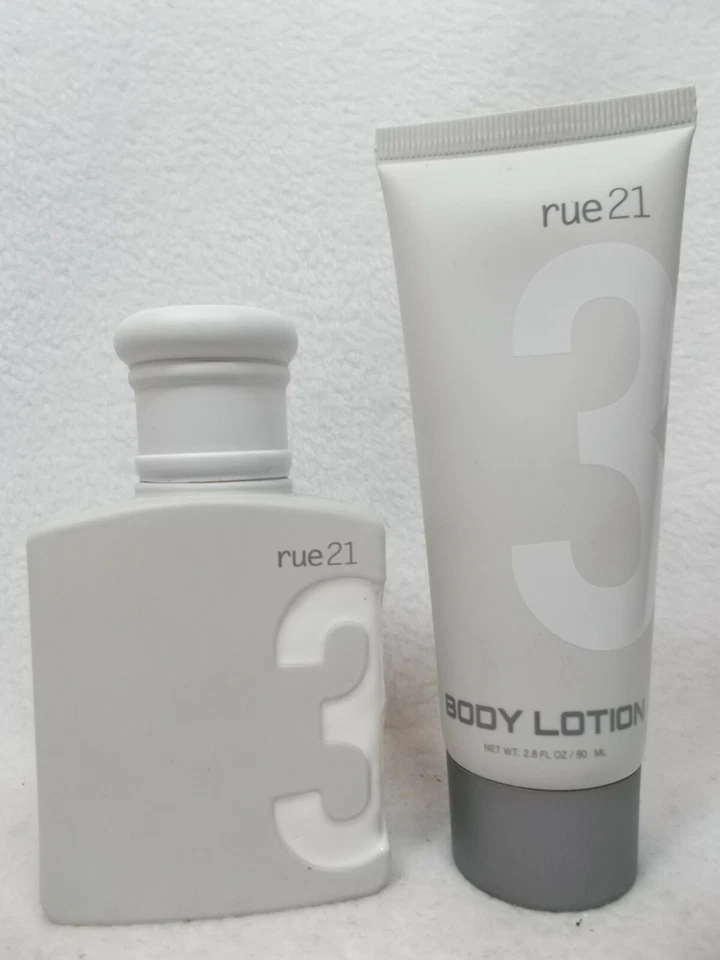 Rue 21 rue21 3 eau de Cologne Fragrance Spray + body lotion 2 Pc set lot NEW - Image 3 of 3