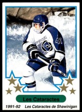 1991 7th Inning Sketch LHJMQ The Teams #Q9 Shawinigan Cataractes -