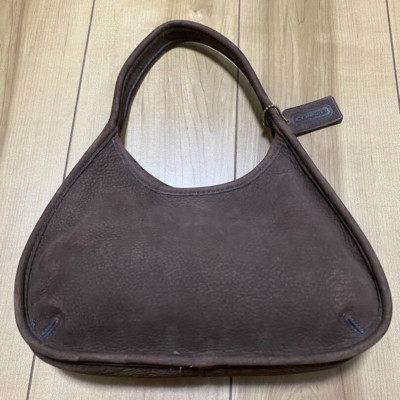 Extremely Rare Nubuck Old Coach 4399 Ergo Hobo Shoulder Bag