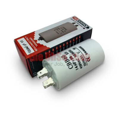 Condensatore CBB60 14µF Con Cavi – Avviamento Motore Per Pompe, Compressori, AC
