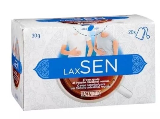 4 x 20 Bolsas Infusion de Laxante Natural LaxSen purgante natural Te laxante