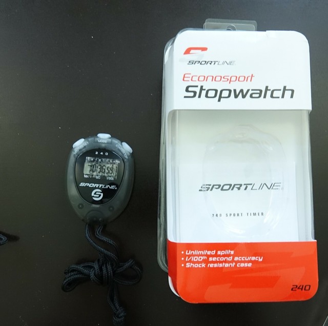 Sportline 240 Econosport Stopwatch, OPEN BOX READ eBay
