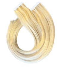 Tape In / On 100% Echthaar Remy Hair Extensions Haarverlängerung 2,5g / Tresse