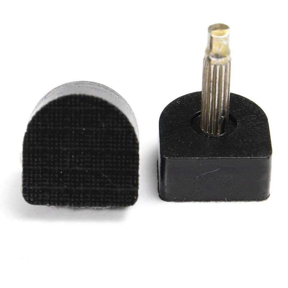 4pc High Heel Shoes Repair Replacement Rubber Tips Taps Dowel Lifts U-Shape 10MM - Image 4 of 4