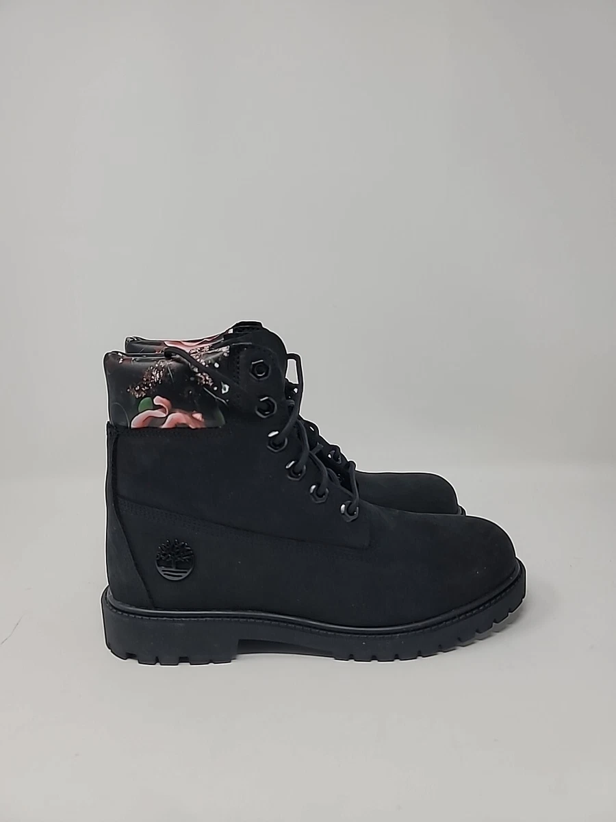 Timberland Black Mid (2-2.9 in) Heel Height Boots for Women for
