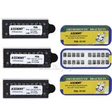 Dental Orthodontic Brackets Braces Mini Roth MBT 022/018 Hook3/345 MIM Monoblock