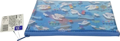 Sanrio Cinnamorol Accessories Cosmetic Flat vinyl Pouch, Mini Pouch Zipper Case - Picture 6 of 9