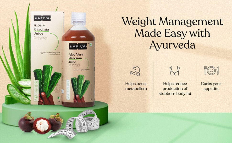 Kapiva Aloe Vera + Garcinia Juice Helps in Weight Management and  Detoxification | eBay